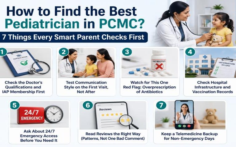 How to Find the Best Pediatrician in PCMC? 7 Things Every Smart Parent Checks First